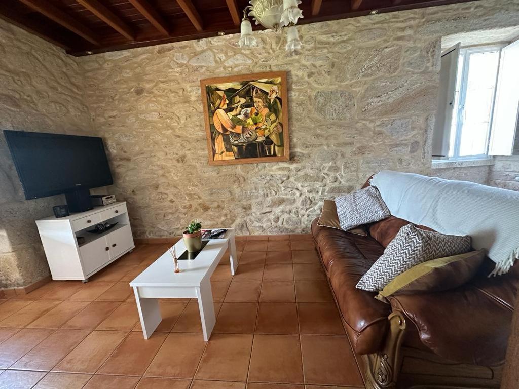 Casa De Romaxe Villa Muros Bagian luar foto