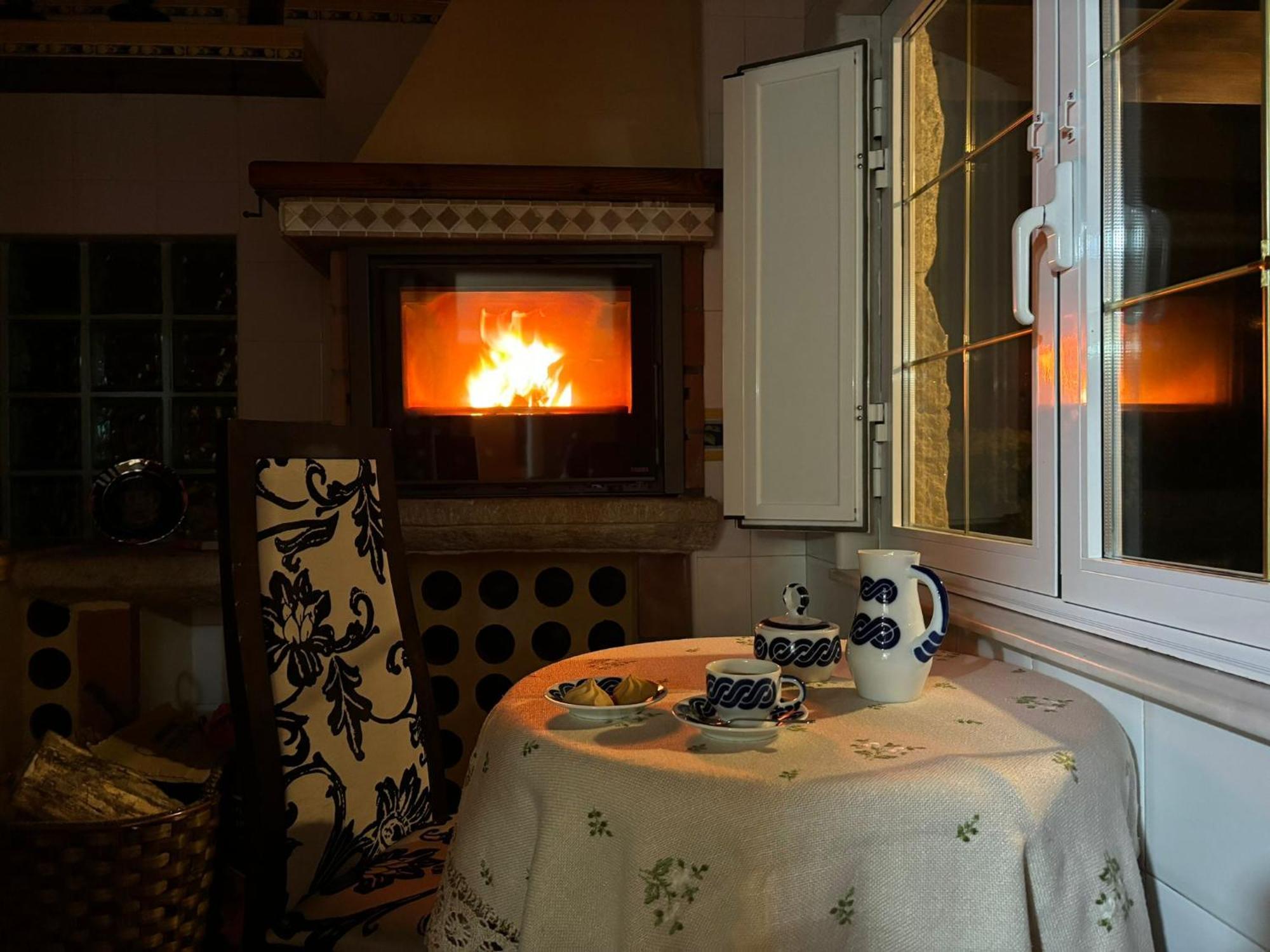 Casa De Romaxe Villa Muros Bagian luar foto